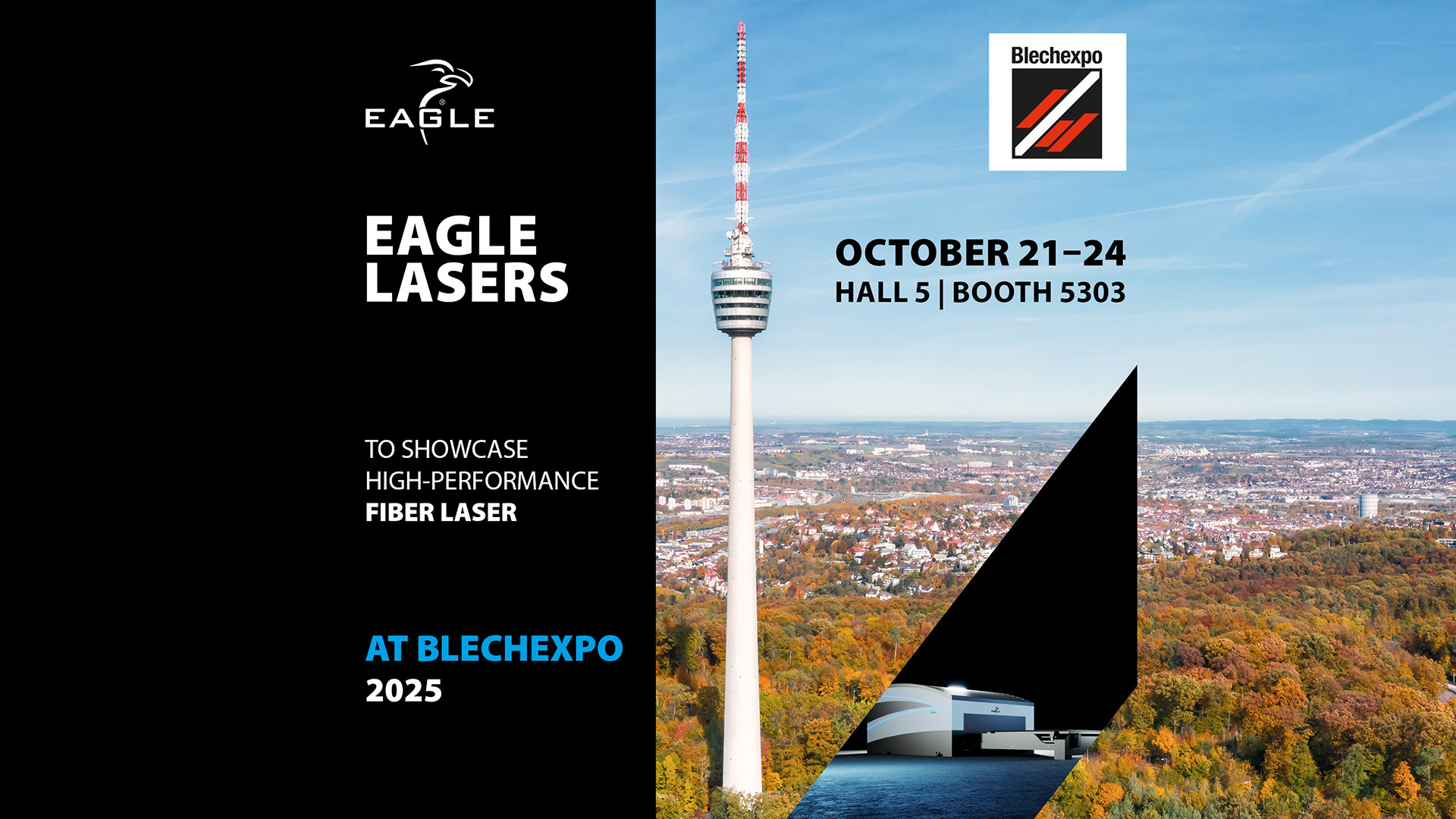 Eagle Lasers to Showcase High-Performance Cutting Solutions at BlechExpo 2025