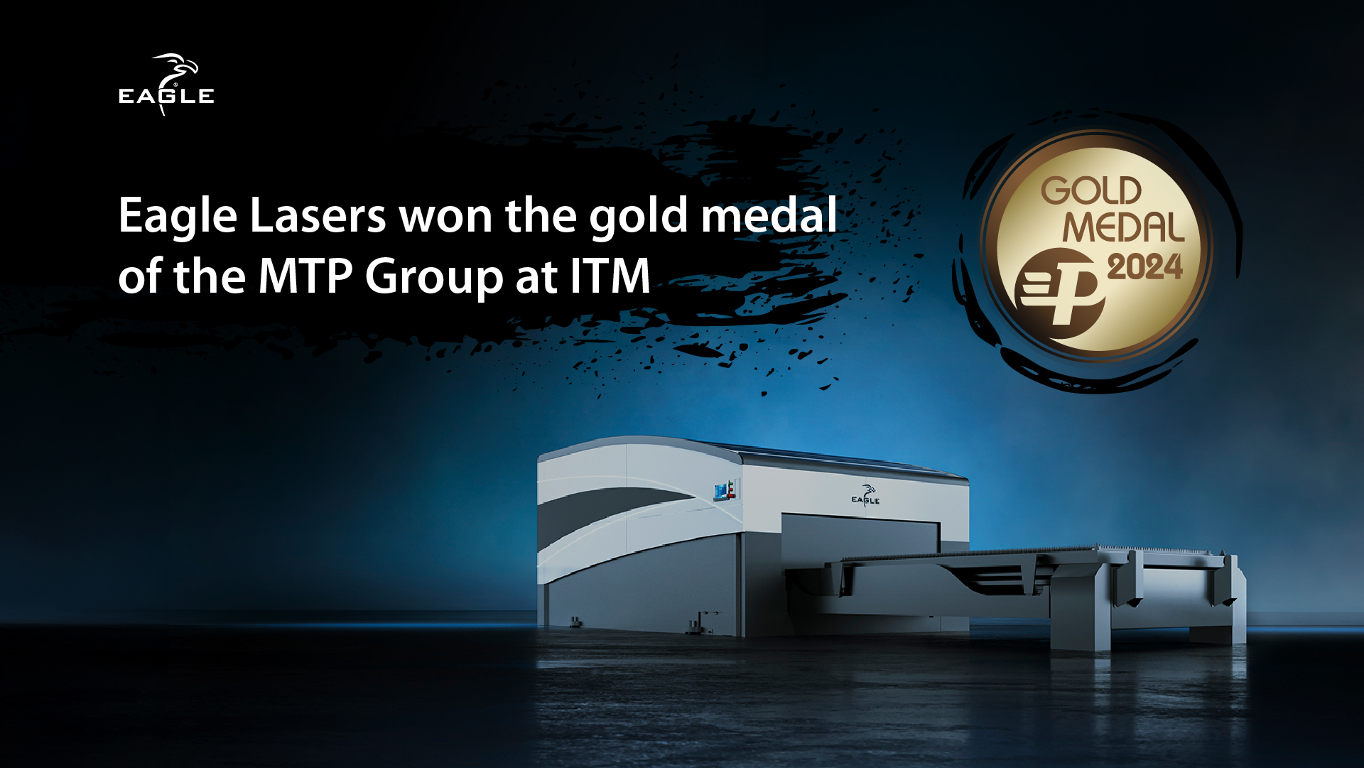 Eagle Lasers receives a Gold Medal at ITM INDUSTRY EUROPE 2024 for iNspire 2.0